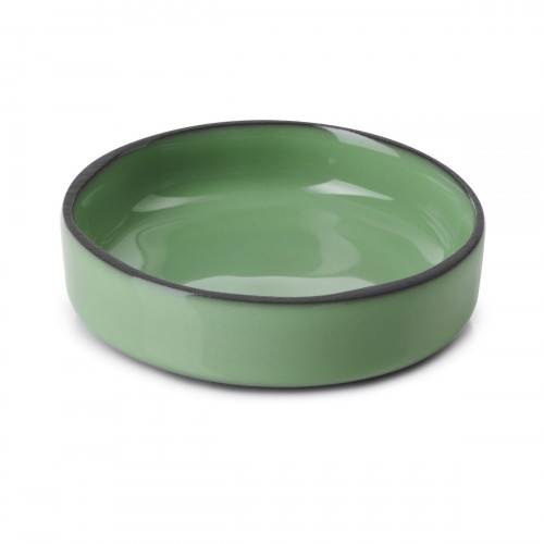 Coupelle rond vert porcelaine culinaire Ø 7 cm Caractère Revol