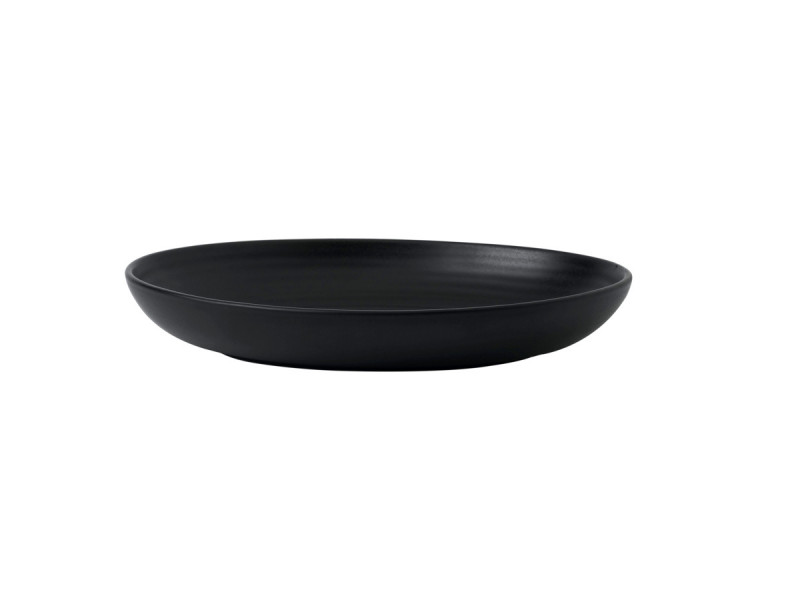 Assiette creuse ovale Jet porcelaine 26,7x19,7 cm Evo Dudson