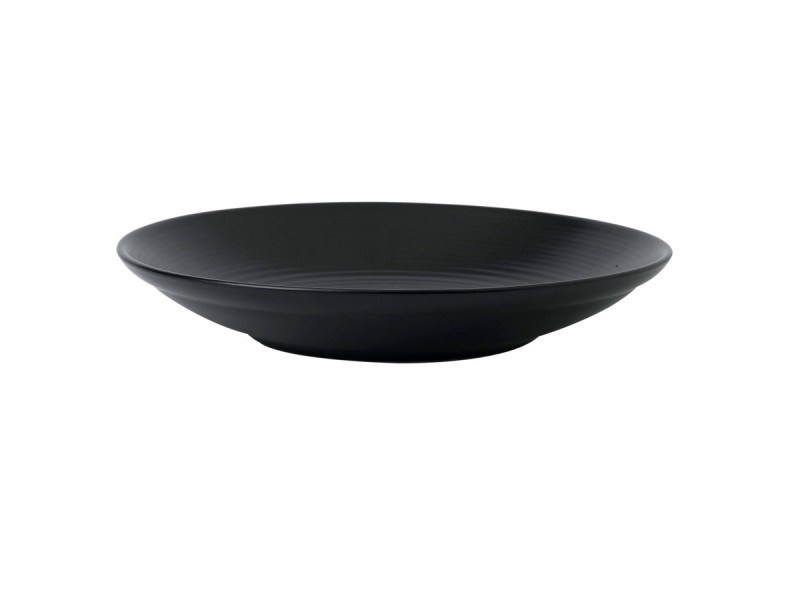 Assiette creuse rond Jet porcelaine Ø 29,3 cm Evo Dudson