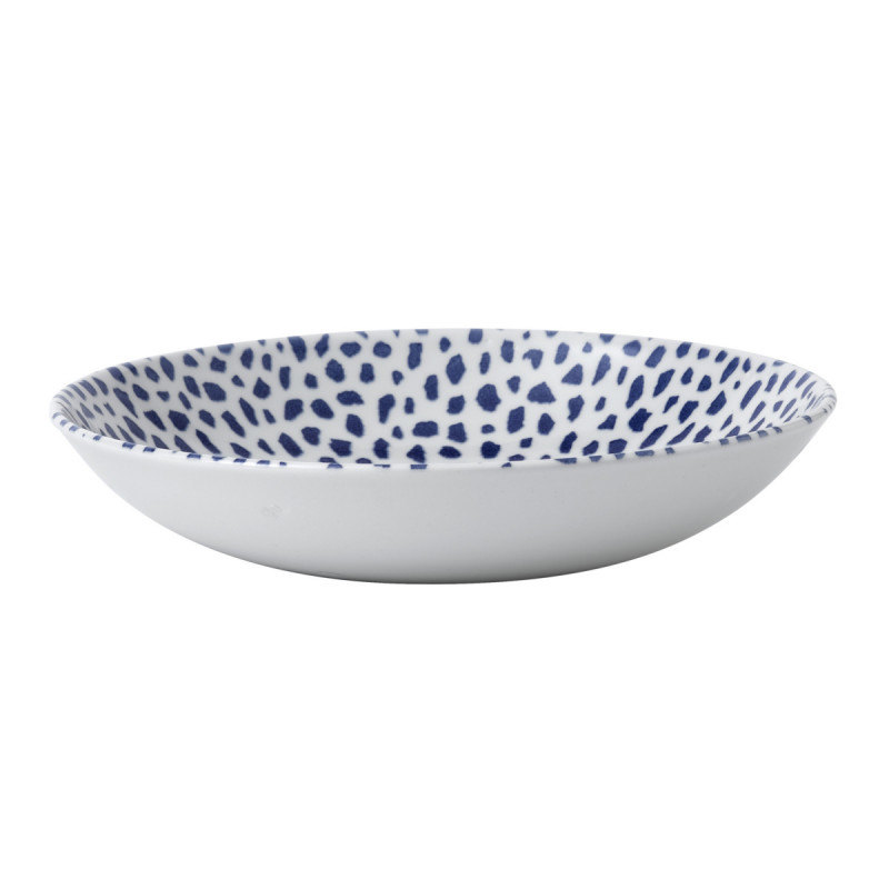 Assiette coupe creuse rond terracotta porcelaine vitrifiée Ø 24,8 cm Terrazzo Dudson
