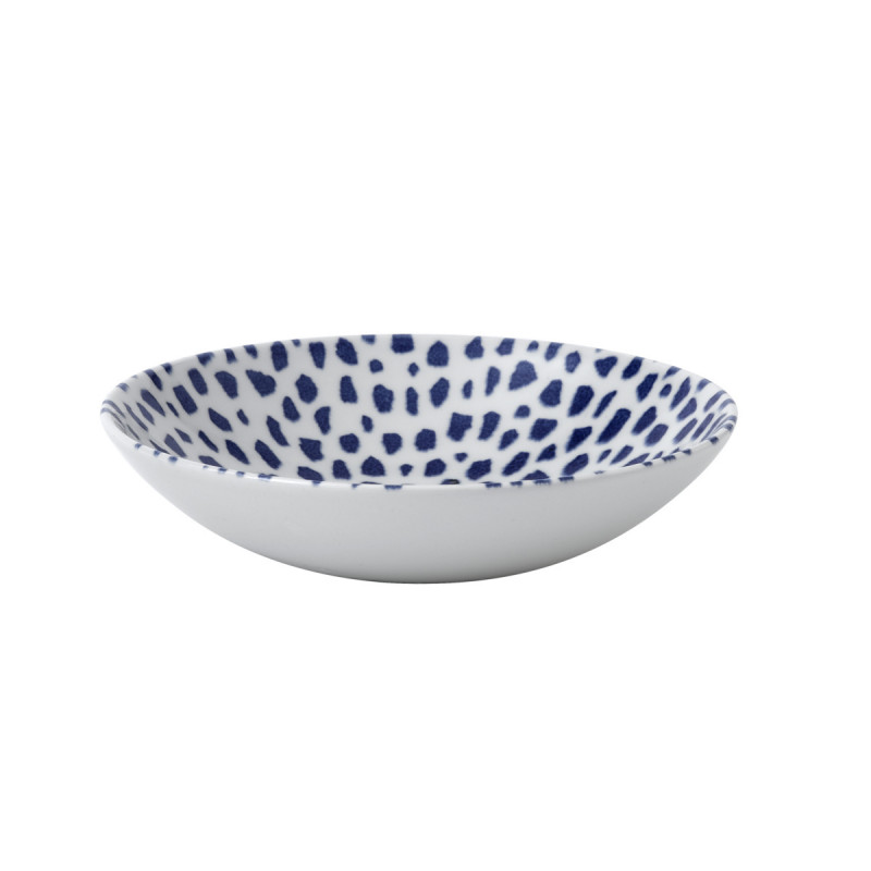Assiette coupe creuse rond terracotta porcelaine vitrifiée Ø 18,2 cm Terrazzo Dudson