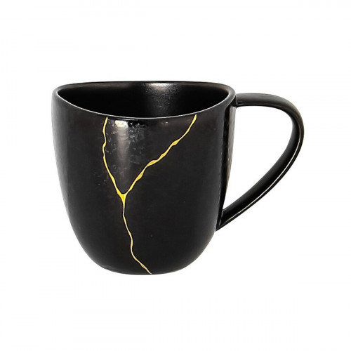 Tasse à thé noir porcelaine 23 cl Ø 8 cm Kintzoo Rak