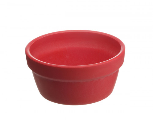 Ramequin rond rouge fibre végétale Ø 8,6 cm Lilitouch Saint Romain