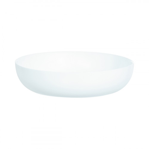 Assiette creuse rond blanc verre opal Ø 21 cm Evolutions Arcoroc