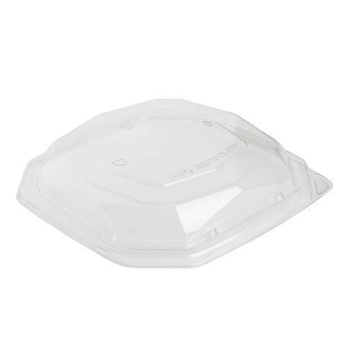 Couvercle pour boîte 1L transparent 23,3x23,3x4,4 cm Octabagasse Duni (50 pièces)
