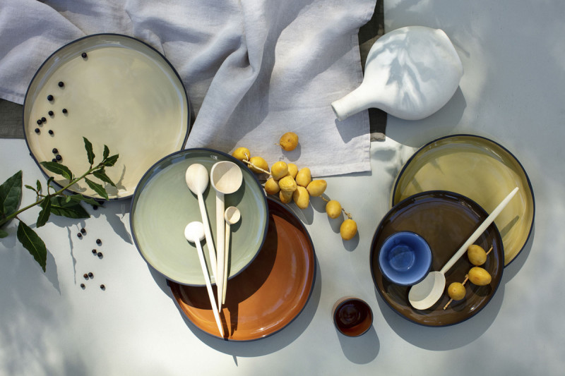 Plat ovale blanc porcelaine culinaire 34 cm Caractère Revol