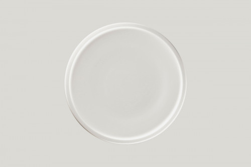 Assiette coupe plate rond blanc porcelaine vitrifiée Ø 27,5 cm Rakstone Ease Rak