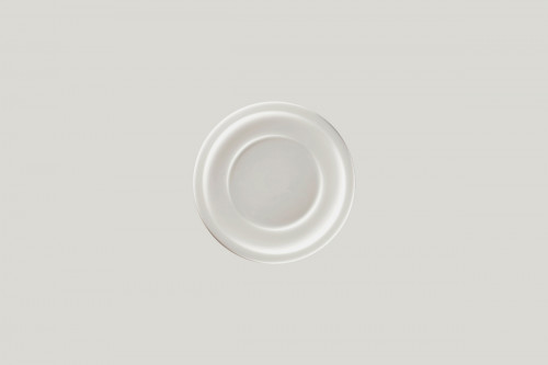 Assiette plate rond blanc porcelaine vitrifiée Ø 16,1 cm Rakstone Ease Rak