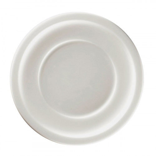 Assiette plate rond blanc porcelaine vitrifiée Ø 23,7 cm Rakstone Ease Rak