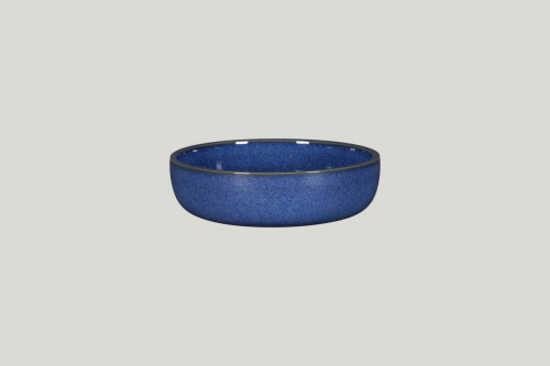 Assiette coupe creuse rond bleu porcelaine vitrifiée Ø 16 cm Rakstone Ease Rak