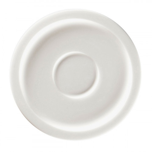 Sous tasse rond gris porcelaine vitrifiée Ø 16,3 cm Rakstone Ease Rak