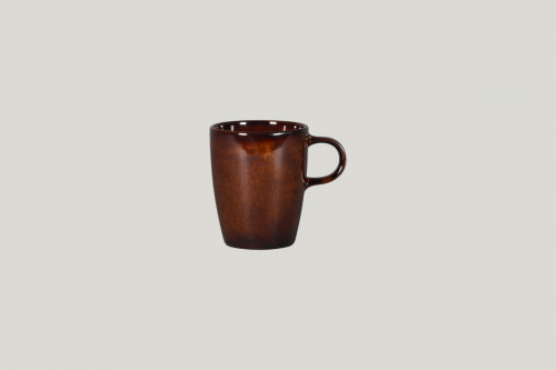 Tasse à thé cuivre porcelaine vitrifiée 20 cl Ø 7 cm Rakstone Ease Rak