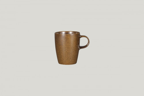 Tasse à thé bronze porcelaine vitrifiée 20 cl Ø 7 cm Rakstone Ease Rak
