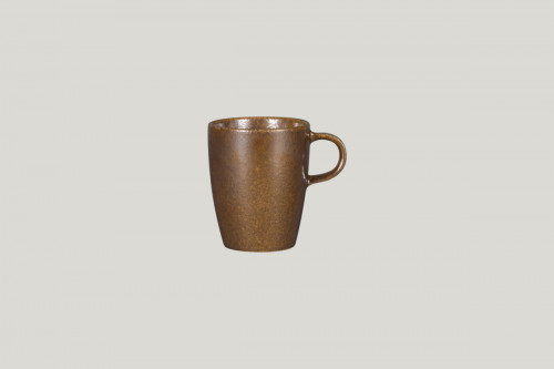 Tasse à thé bronze porcelaine vitrifiée 23 cl Ø 7,3 cm Rakstone Ease Rak