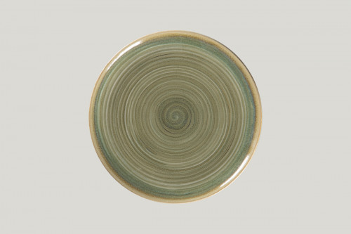 Assiette coupe plate rond Emerald porcelaine vitrifiée Ø 26,7 cm Rakstone Spot Rak