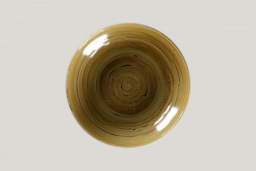 Assiette coupe creuse rond Garnet porcelaine vitrifiée Ø 25,9 cm Rakstone Spot Rak