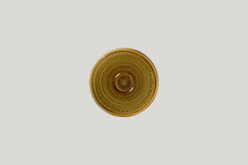 Sous tasse à café rond Garnet porcelaine vitrifiée Ø 15 cm Rakstone Spot Rak
