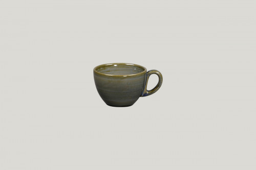 Tasse à café Jade porcelaine vitrifiée 15 cl Ø 8 cm Rakstone Spot Rak