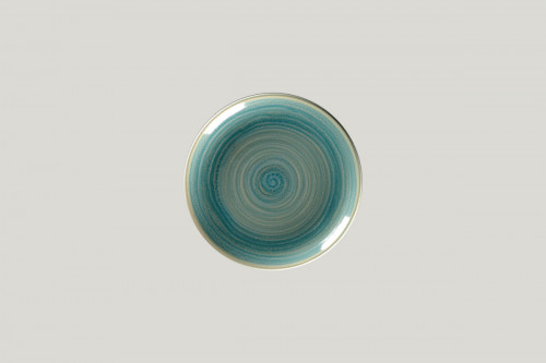Assiette coupe plate rond Saphire porcelaine vitrifiée Ø 17,9 cm Rakstone Spot Rak