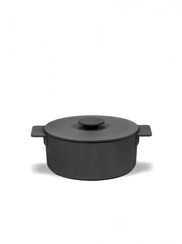 Cocotte fonte d'acier Sans revêtement Avec couvercle Ø 23 cm 12 cm 300 cl Surface Serax
