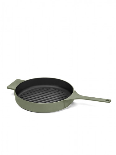 Poêle rond vert fonte d'acier Ø 26 cm 4,2 cm Surface Serax