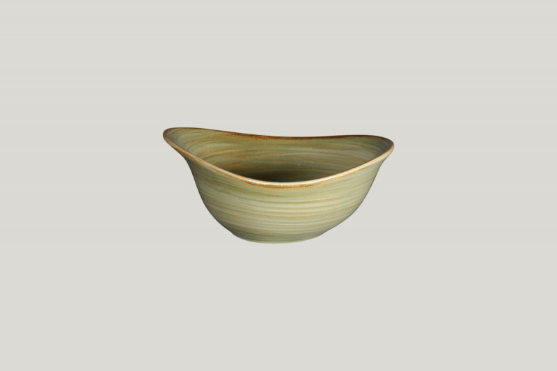 Bol triangulaire Emerald porcelaine vitrifiée 18,5 cm Rakstone Spot Rak