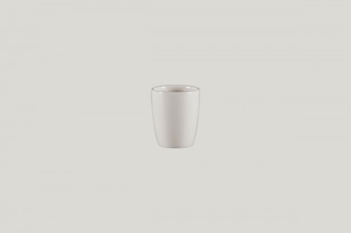 Gobelet expresso blanc porcelaine vitrifiée 9 cl Ø 5,8 cm Rakstone Ease Rak