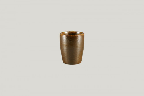 Gobelet à café bronze porcelaine vitrifiée 20 cl Ø 7 cm Rakstone Ease Rak