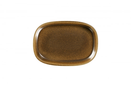 Plat creux bronze porcelaine vitrifiée 26 cm Rakstone Ease Rak
