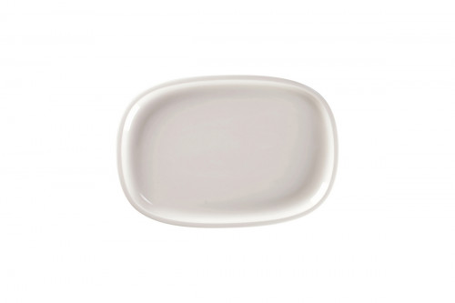 Plat rectangulaire blanc porcelaine vitrifiée 26,1 cm Rakstone Ease Rak