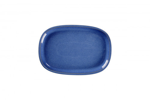Plat rectangulaire bleu porcelaine vitrifiée 26,1 cm Rakstone Ease Rak