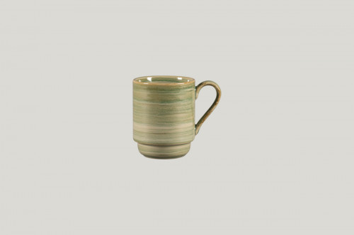 Mug empilable Emerald porcelaine vitrifiée 30 cl Ø 8 cm Rakstone Spot Rak