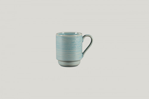 Mug empilable Saphire porcelaine vitrifiée 30 cl Ø 8 cm Rakstone Spot Rak