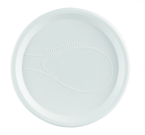 Couvercle pour coupelle onctuose rond transparent polypropylène expansé Ø 8,2 cm Onctuose Arcoroc