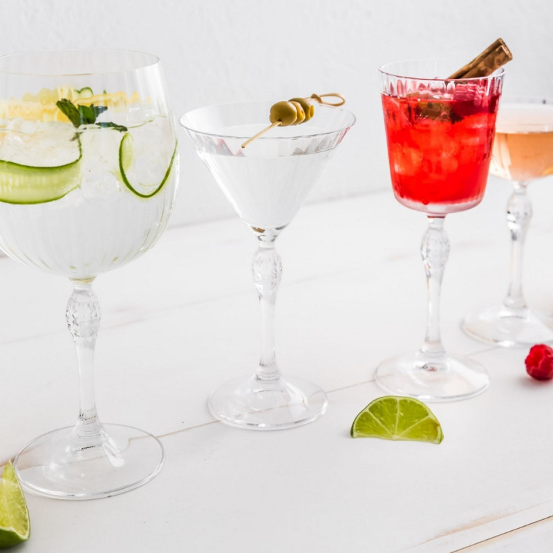 Verre à cocktail gin verre cristallin 74,5 cl America 20s Bormioli Rocco