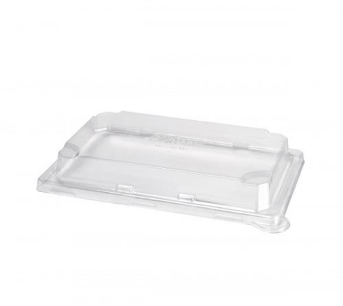 Couvercle pour plateau sushi transparent 226x146x22 mm Duni (50 pièces)