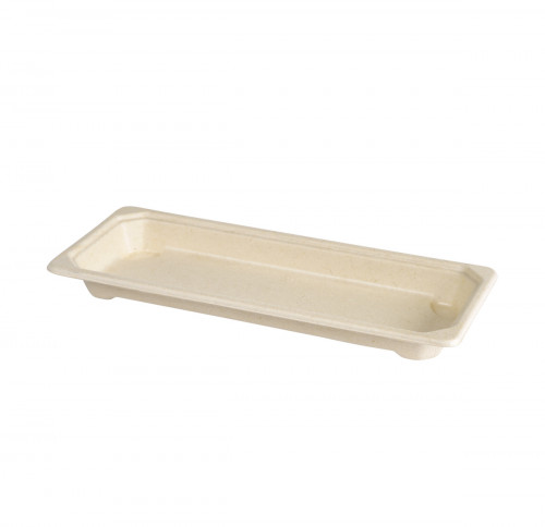Plateau sushi 221x92x22 mm 225 ml Duni (100 pièces)