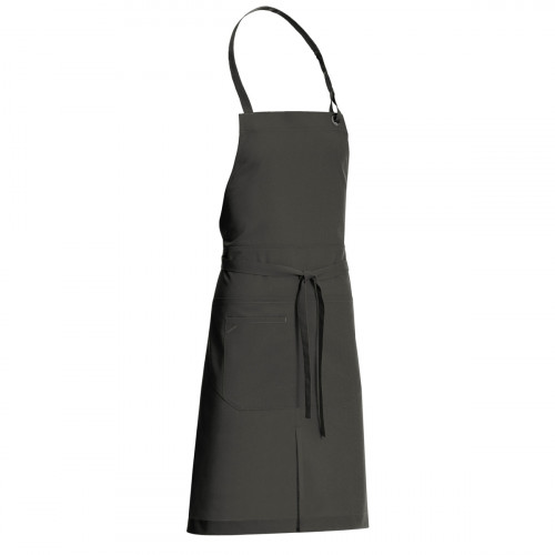 Tablier à bavette gris Taille unique Dan Molinel