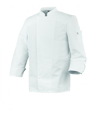 Veste homme manches longues blanc T6 Madras Robur