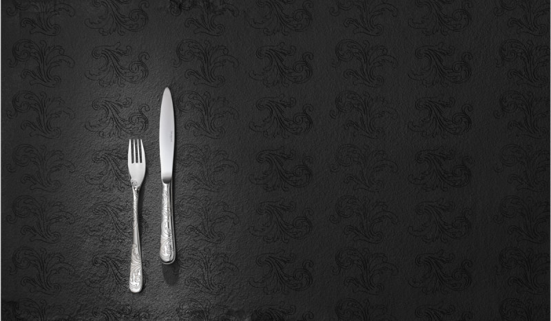 Cuillère de table inox 18/10 20,3x1,78 cm Aquatic Couture Degrenne