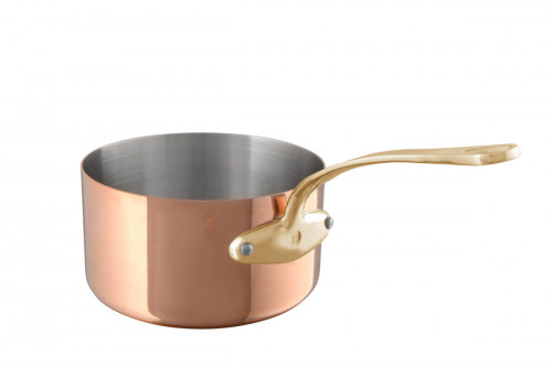 Casserole cuivre inox Ø 12 dm 7 cm 0,7 L M'200 B Mauviel