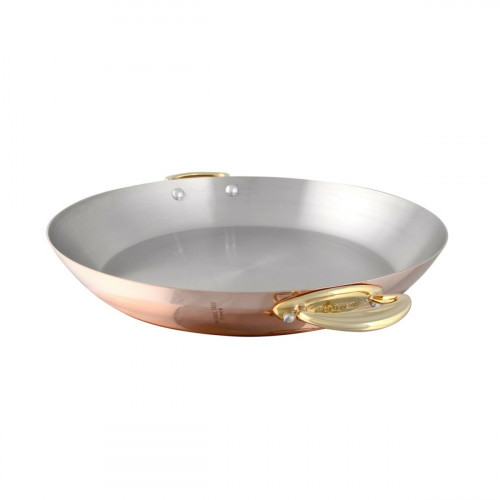 Plat rond cuivre inox Ø 16 cm 3 cm M'150b Mauviel