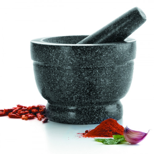 Mortier avec pilon granit Ø 16 cm 12 cm 60 cl Lacor