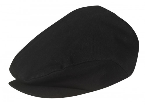 Casquette de cuisine noir Taille unique Robur (10 pièces)