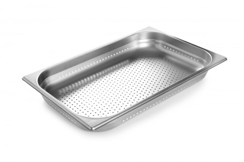 Bac perforé GN 1/1 inox 18/10 P15 cm Lacor