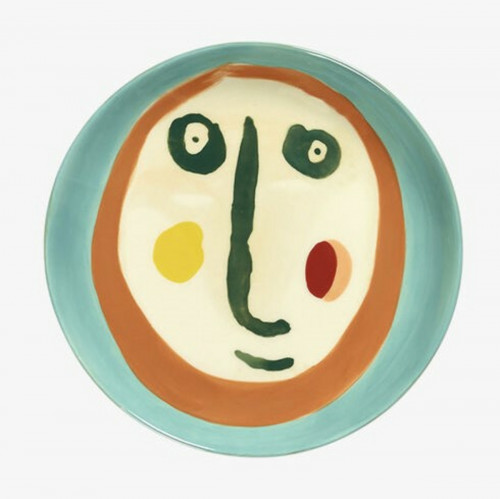 Assiette plate rond Face 2 grès émaillé Ø 16 cm Feast By Ottolenghi Serax