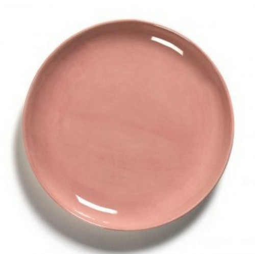 Assiette plate rond delicious pink grès émaillé Ø 19 cm Feast By Ottolenghi Serax