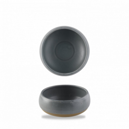 Bol rond gris porcelaine vitrifiée Ø 15,5 cm Emerge Seatle Churchill