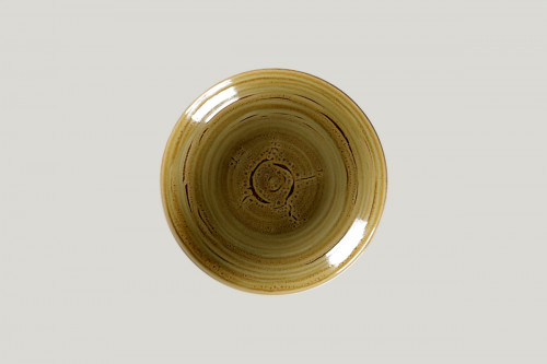 Assiette coupe creuse rond Garnet porcelaine vitrifiée Ø 23 cm Rakstone Spot Rak