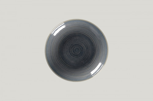Assiette coupe creuse rond Jade porcelaine vitrifiée Ø 23 cm Rakstone Spot Rak